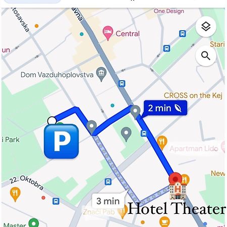 Hotel Theater Belgrade Garni Εξωτερικό φωτογραφία